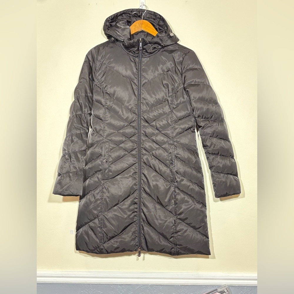 Kenneth Cole Reaction Black Puffer Jacket Size  S - Picture 5 of 9